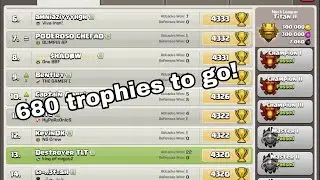 Pushing to legends League!