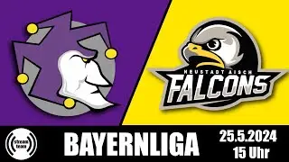 🔴🏈 Hof Jokers 𝗔𝗧 Neustadt Falcons - Bayernliga - American Football Livestream - AFVD - AFVBy
