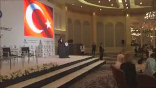 Ayla Işık Tikad toplantısında  Türkiye'ye seslendi