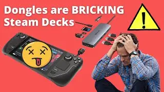 [fixed] Watch out for dongles... they are causing major issues with the Steam Deck