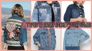 Different Types of Denim Jacket with their names 🥰 || Vandana Creation