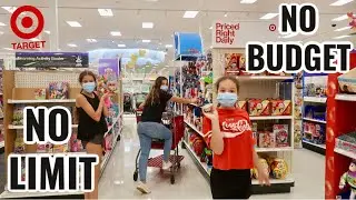 THE TARGET NO LIMIT , NO BUDGET SHOPPING CHALLENGE | SISTER FOREVER