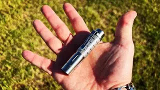 Fireflies Stainless Steel AA Flashlight Review!
