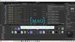 MAG Shader Usage Scanner – Professional Unity Shader & Performance Optimization Tool