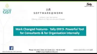 Mark Changed Voucher feature in Tally.ERP 9