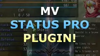 RPG Maker MV Plugins: Status Pro!