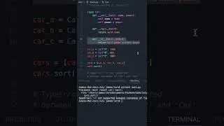 Python 3 | Make your Classes Sortable! 