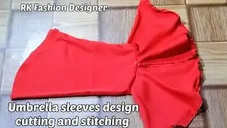 Umbrella sleeves cutting and stitching|bell sleeves design| #umbrellasleeves #cuttingandstitching