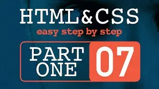 #7 تعلم HTML و CSS خطوة بخطوة  - التحكم بالصور في موقع الانترنت