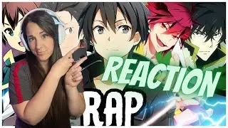 REACT | ISEKAI ANIME RAP CYPHER | RUSTAGE