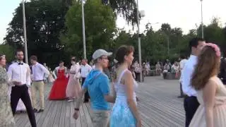 Богемская полька парк Горького www.rpu-dance.ru