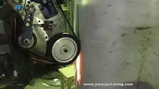 How to grind welding seam of shell?-welding seam grinding machine