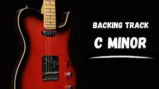 Gloomy Ballad Guitar Backing Track Jam in C Minor | 62 bpm