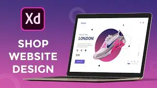 Shop Website Design In Adobe Xd