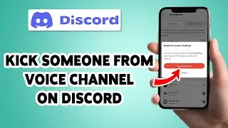 How To Kick/Remove Someone From Voice Channel On Discord 2026 | Discord Mobile App Guide