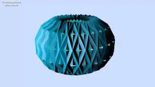 Accordion Ball 3D