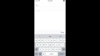 Add done button on top of keyboard swift