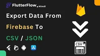 EXPORT Firestore Data Like a PRO to CSV or JSON!