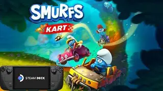 Smurfs Kart Steam Deck Gameplay