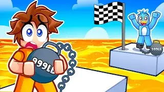 Roblox Obby, But You Can't JUMP!
