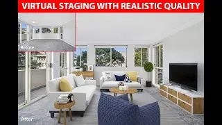 Realistic virtual staging for your listing