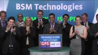 BSM Technologies Inc (TSX:GPS) opens Toronto Stock Exchange, November 20, 2015