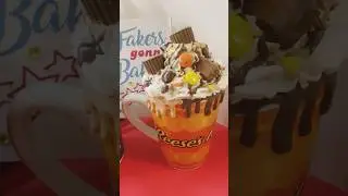 Let’s Fake Bake a Reeses Pieces Mug Topper! #fakebake #mugtopper #peepthisyall