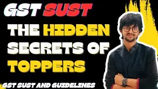 The hidden secrets of toppers | gst | sust | hsc | ​⁠@jahidtube00