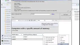 Pull Hardware Inventory Reports from SCCM 2012 R2 - Step by Step