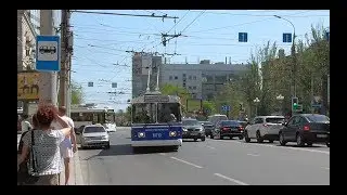Волгоград, путешествие на троллейбусе №10А (Ч.1)