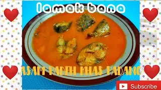 Cara Membuat ASAM PADEH IKAN SALEM KHAS PADANG
