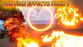 VDB Fire Effects Pack 1 - Unreal Marketplace