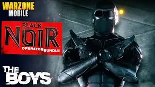 The Boys: Black Noir Operator Bundle in Warzone Mobile 