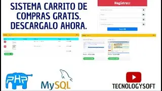SISTEMA CARRITO DE COMPRAS CON PHP Y MYSQL(MVC) GRATIS