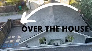 OVER THE HOUSE TIC-TAC-TOE?!?!