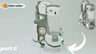 HOW TO MAKE SCIENTIFIC MACHINE IN BLENDER |PART 2 |LATEST TUTORIAL |TIMPLASE |2024