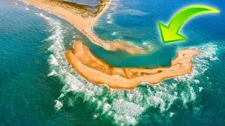 APARECE UNA IMPRESIONANTE Y PELIGROSA NUEVA ISLA EN LA COSTA DE ESTADOS UNIDOS ¡INCREIBLE SUCESO!