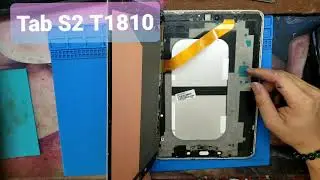 Samsung Tab S2 T819Y / Instructions to remove the samsung Tab S2 screen replacement / press glass