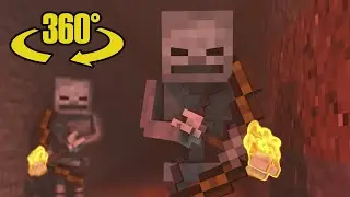 Skeleton Life - 360° Video (Minecraft VR)