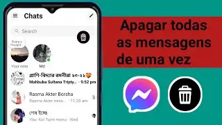 Como Excluir Todas as Suas Mensagens no Facebook Messenger de Uma Vez 2024 | Excluir Todos