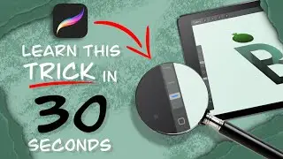 This trick helped me SO MUCH! | procreate