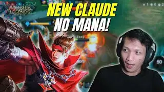 GILA! CLAUDE SEKARANG TANPA MANA! INI REKOMENDASI EMBLEM TERBARU CLAUDE! | MOBILE LEGENDS - MLBB