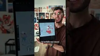 Je vous dévoile enfin mon dessin