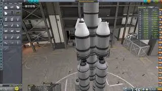 KSP - полет на муну на ракете из говна и палок )))