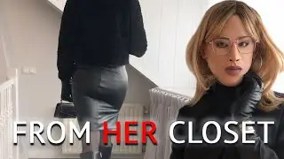 From Her Closet to Mine: Trying on Feminine Fashion from My Supportive Wife!