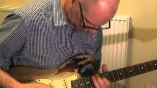 Medium Blues Shuffle in C.