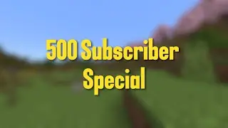 500 subscriber special