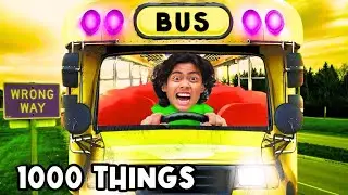 1000 THINGS NOT TO DO AT A SCHOOL BUS...