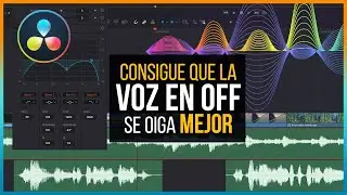 Cómo separar la voz 🎤 de la música de fondo 🎼 - Ecualización básica en Davinci Resolve
