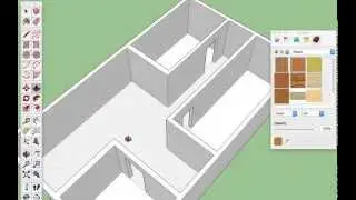Simple 3D House Example in Sketchup for Absolute Beginners